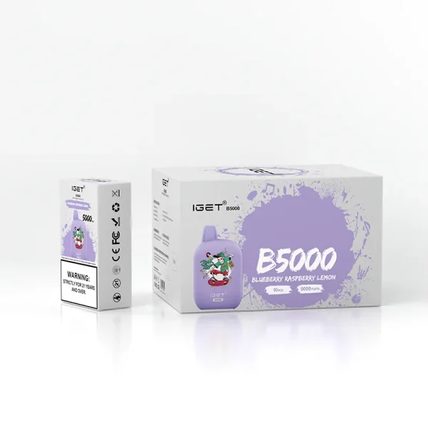 IGET B5000 Blueberry raspberry lemon-boxes