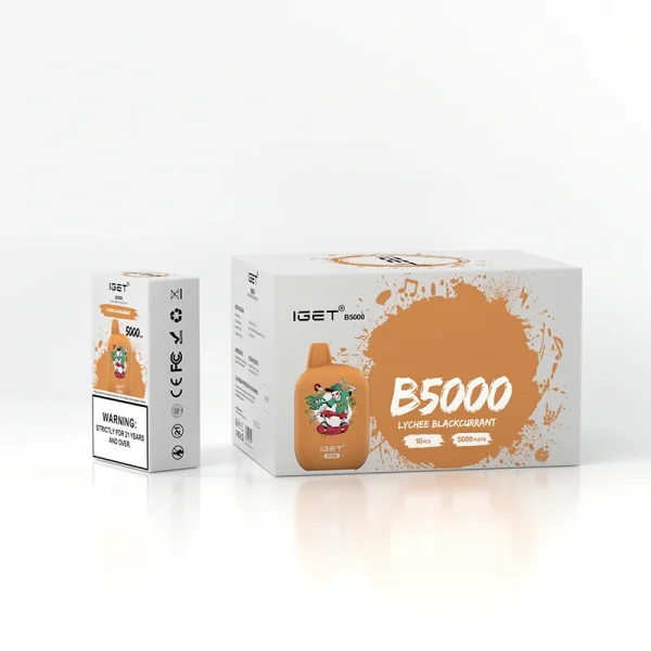 IGET B5000 Lychee blackcurrant-boxes