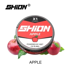 apple IGET SHION Nicotine Pouch 12mg 1