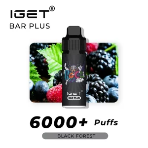 black forest IGET Bar Plus vape kit