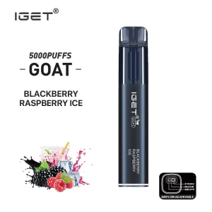 Blackberry Raspberry Ice - IGET Goat 5000 Puffs