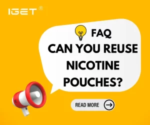 can you reuse nicotine pouches
