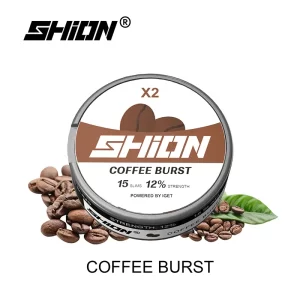 coffee burst IGET SHION nicotine pouch 12mg 2