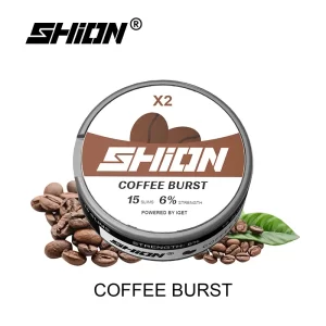coffee burst IGET SHION nicotine pouch 6mg 2