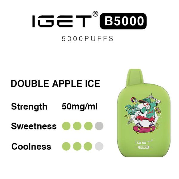 double apple ice-iget b5000 flavours