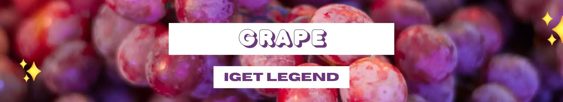 Grape IGET Legend Flavours