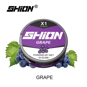 grape IGET SHION nicotine pouch 6mg 1