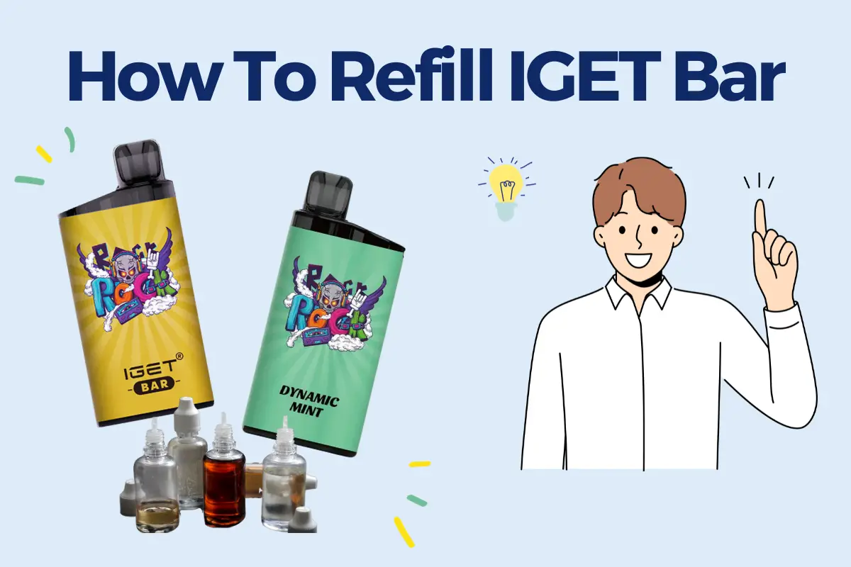 how to refill IGET Bar