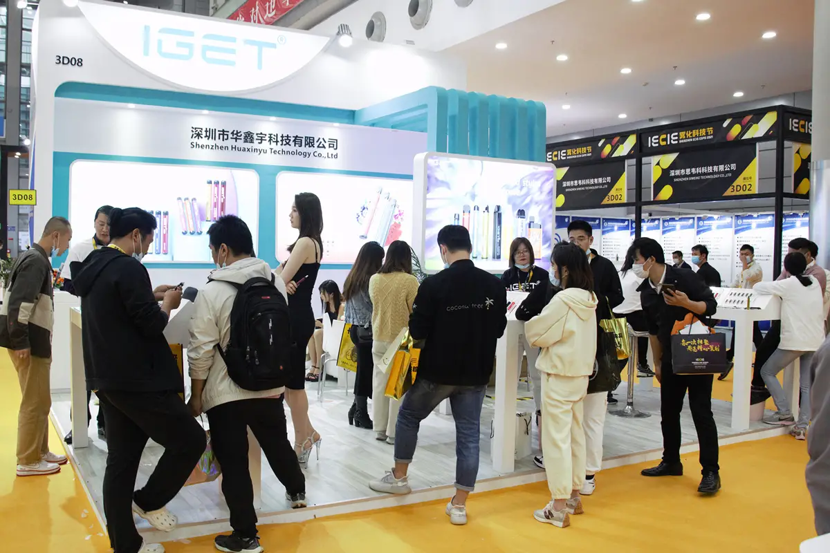 IGET Joins IECIE 2023 Shenzhen International Electronic Cigarette Industry Expo