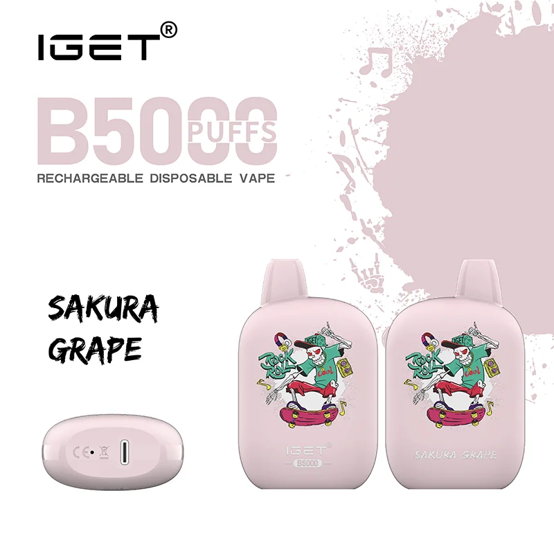 IGET B5000 Flavours Sakura Grape
