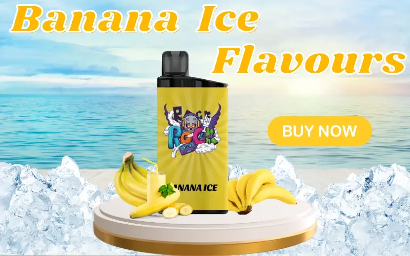 Banana IGET Bar Flavours 5 Nic Salt, 3500 Puffs in Online