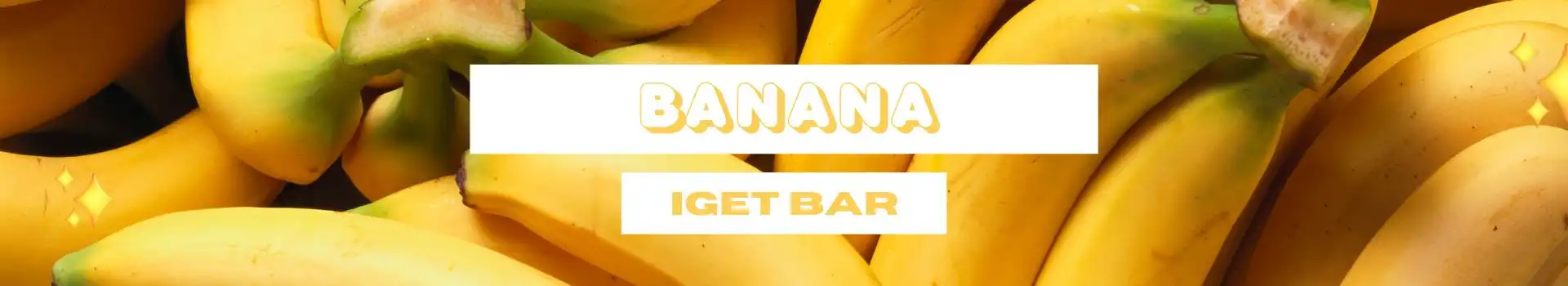 Banana IGET Bar Flavours