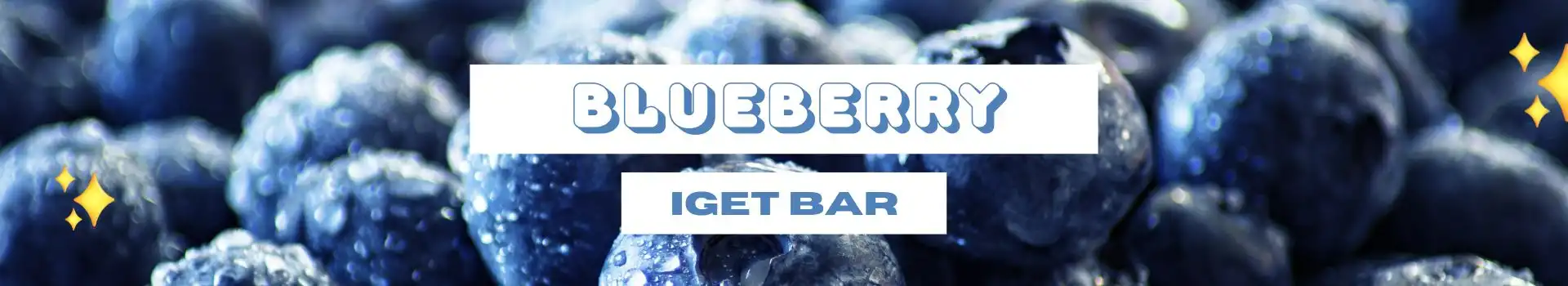 Blueberry IGET Bar Flavours