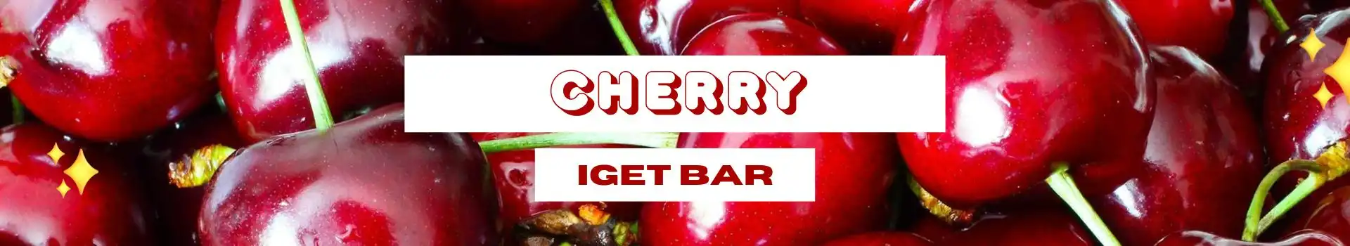 Cherry IGET Bar flavours