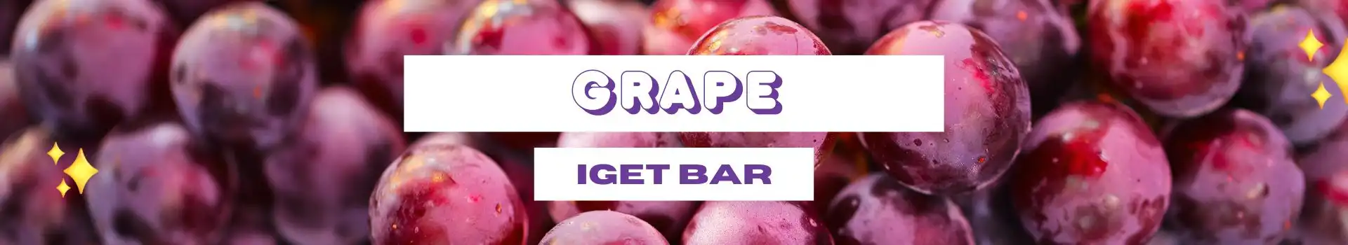 Grape IGET Bar Flavours