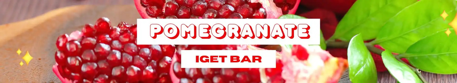 Pomegranate IGET Bar Flavours
