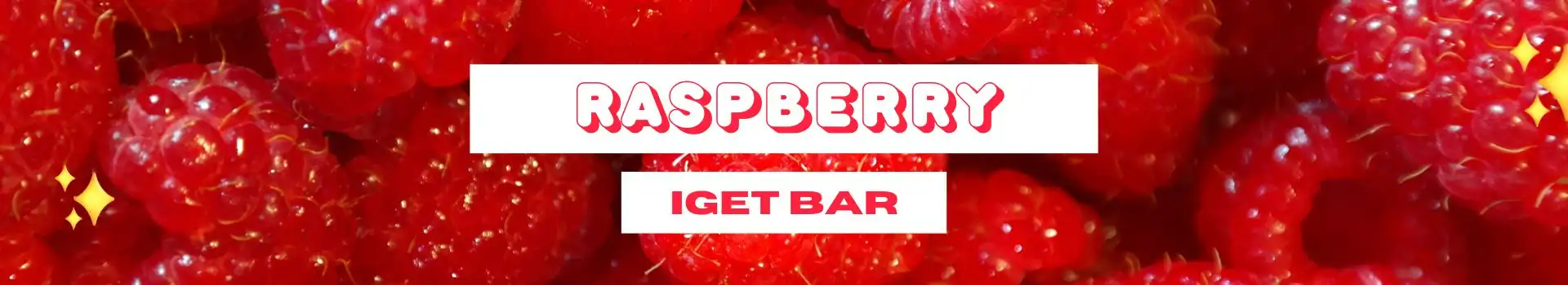 Raspberry IGET Bar Flavours