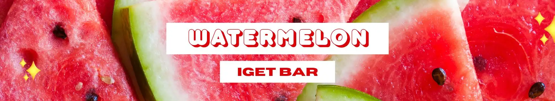 Watermelon IGET Bar flavours