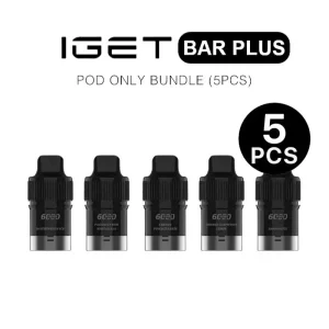 IGET Bar Plus Pod Bundle 5PCS