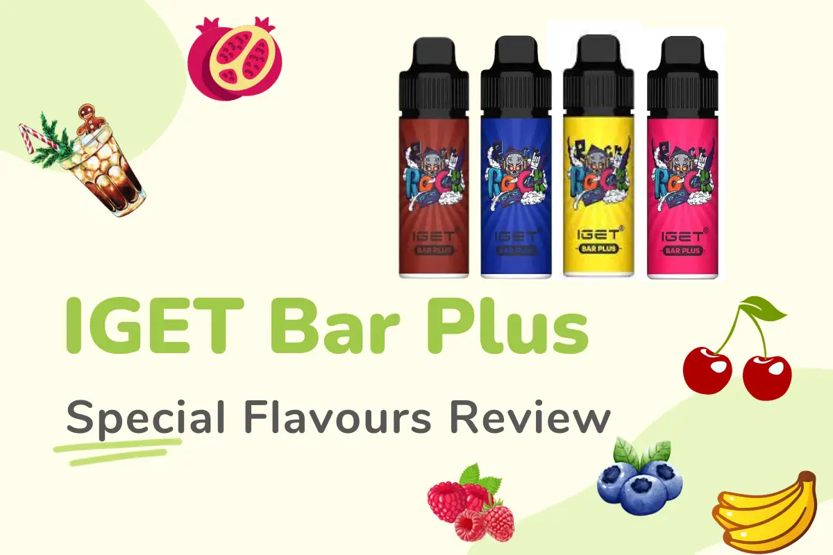SPECIAL IGET BAR PLUS FLAVOURS IGET Vape Online