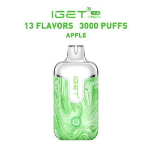 Apple - IGET Halo KP3000 Prefilled Vape Pod Kit