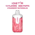 Strawberry Watermelon - IGET Halo Vape Kit 3000 Puffs