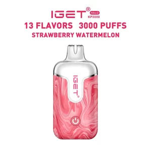 Strawberry Watermelon - IGET Halo Vape Kit 3000 Puffs