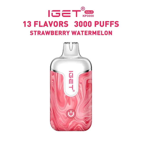 Strawberry Watermelon - IGET Halo Vape Kit 3000 Puffs