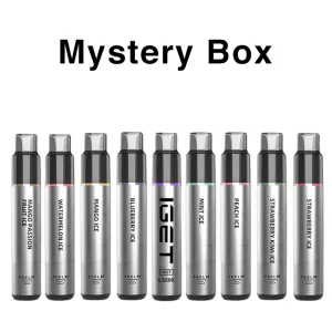 iget hot mystery box 10pcs mixed flavours