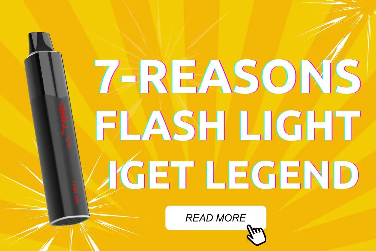 IGET Legend flashing light display