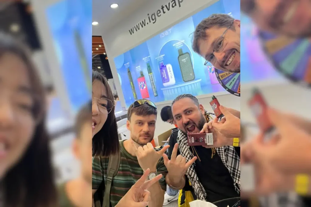 IGET triumphs at world vape show 2023 in dubai