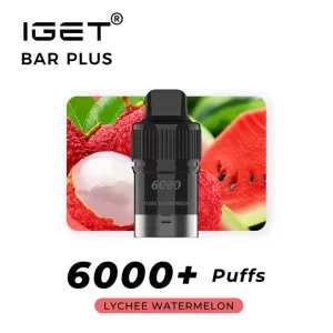 lychee watermelon iget bar plus prefilled pod