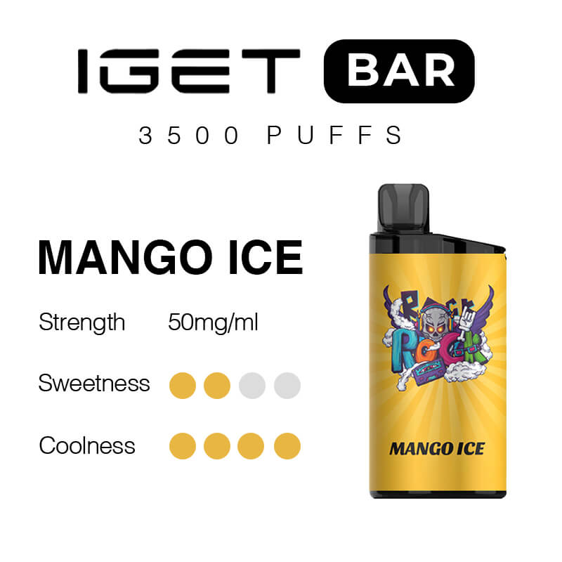 mango ice iget bar flavours