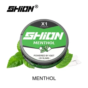 menthol IGET SHION nicotine pouch 12mg 1