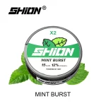 mint burst IGET SHION nicotine pouch 12mg 2