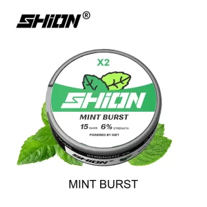 mint burst IGET SHION nicotine pouch 6mg 2