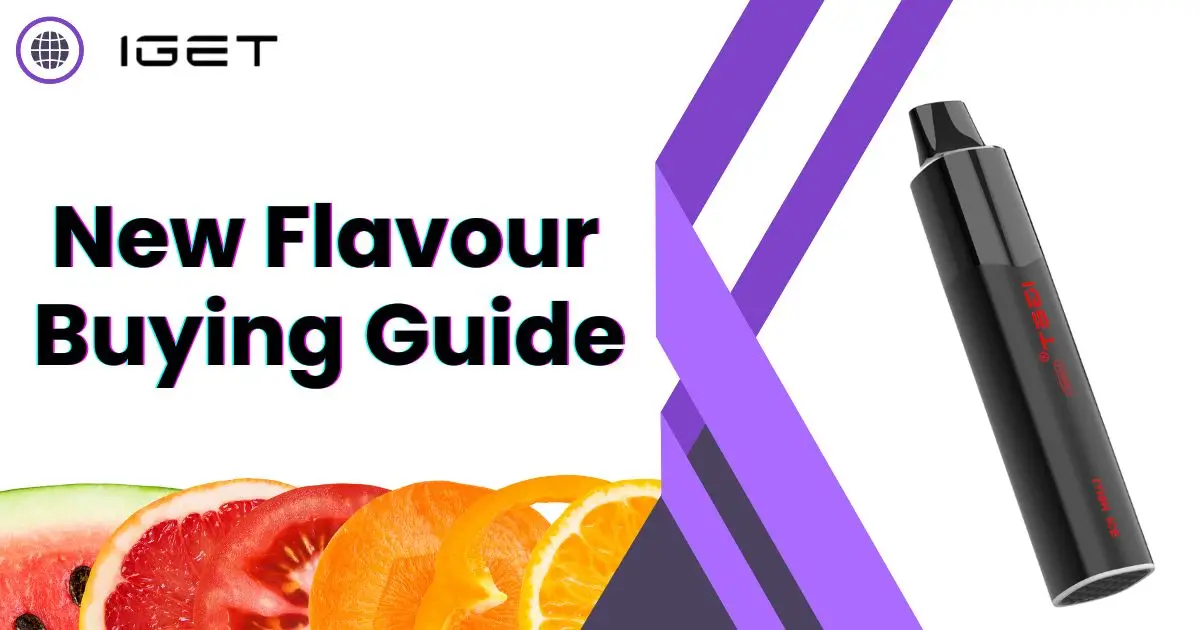 new IGET Legend flavours buying guide display