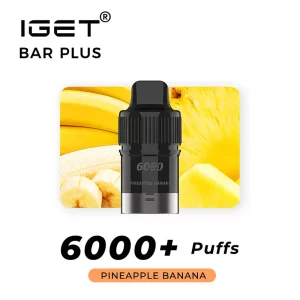 pineapple banana iget bar plus prefilled pod