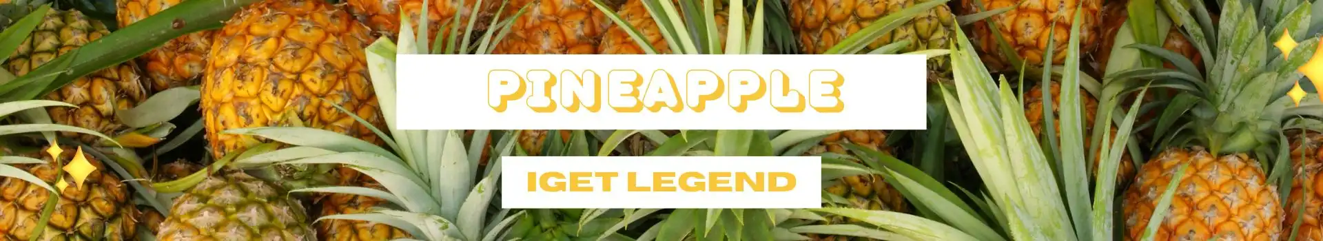 Pineapple IGET Legend Flavours