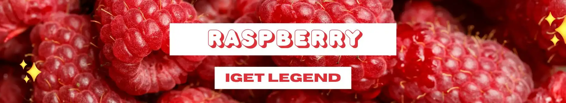 Raspberry IGET Legend Flavours
