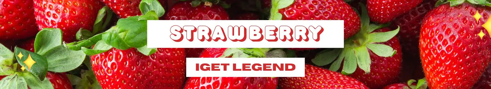 Strawberry IGET Legend Flavours