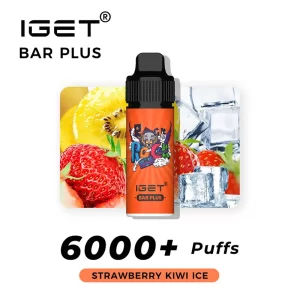 Strawberry Kiwi Ice IGET Bar Plus